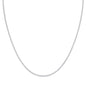 4 Prong Round Tennis Necklace - Platinum, 5.00 ct