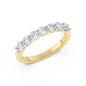 7-Stone Diamond Ring – 14K Yellow Gold, 3.00 ct