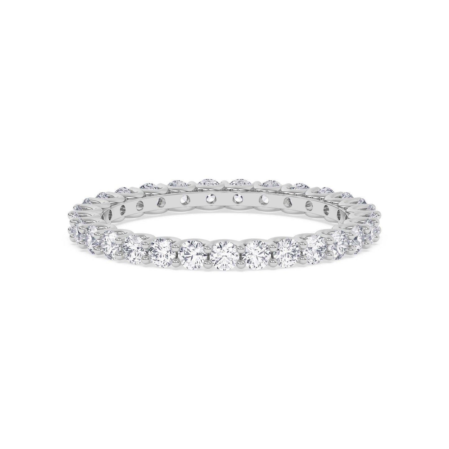 Eternity Diamond Band – Platinum White, 1.00 ct